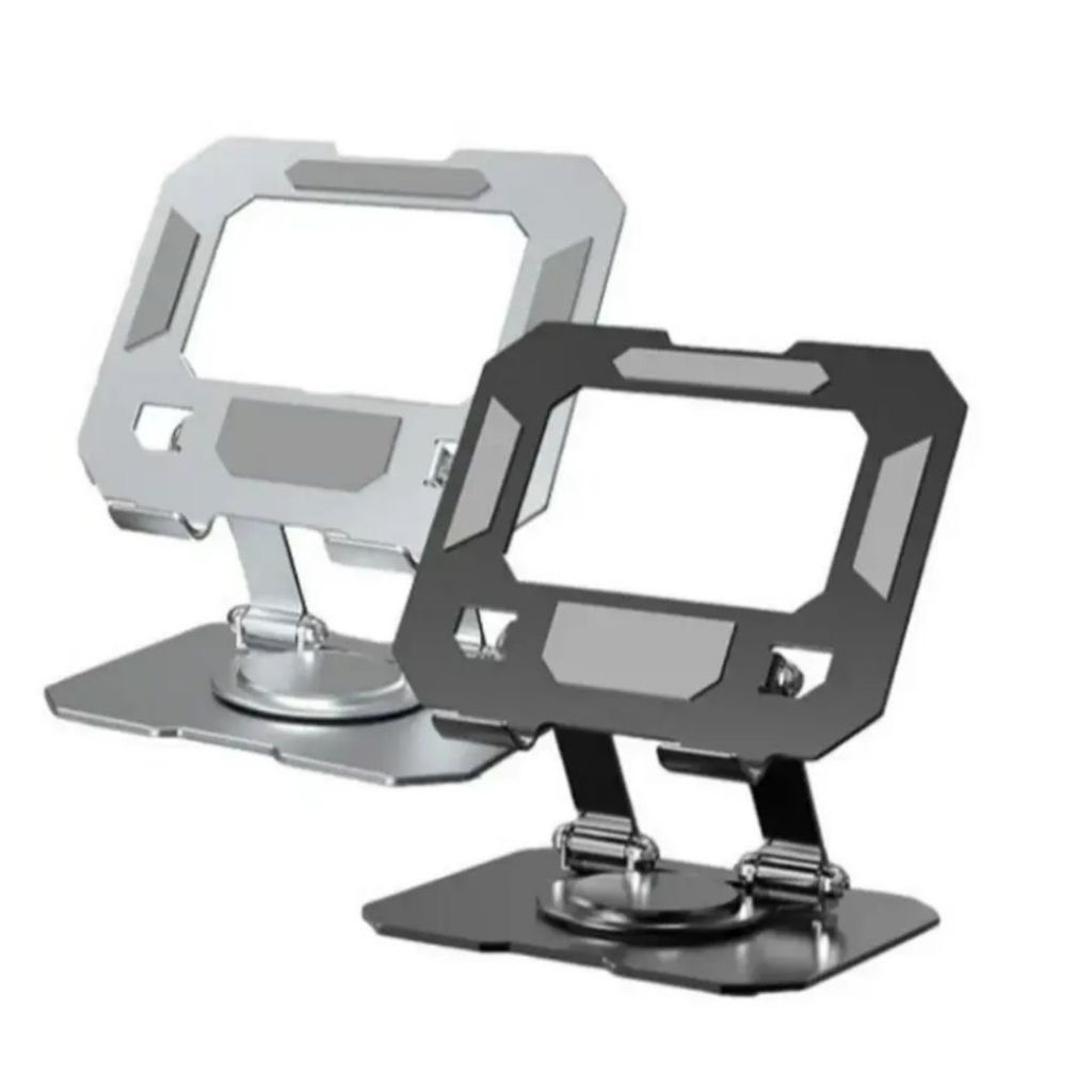 Suporte de Mesa para Tablet 360° Base Ajustável e Dobrável Suporte Ergonômico